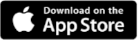 Downloadknop Apple App Store voor de Kwaliteitsregister V&V app